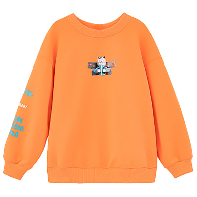 Свитшот для мальчика Bellbimbo М.250035 абрикосовый 1